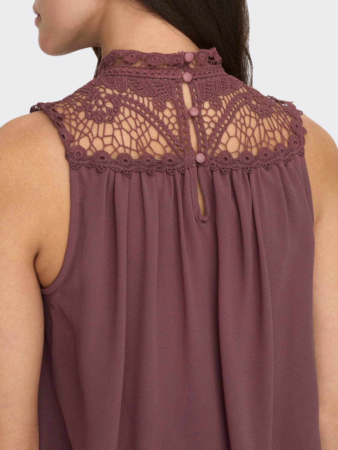 Mama lace detailed Top