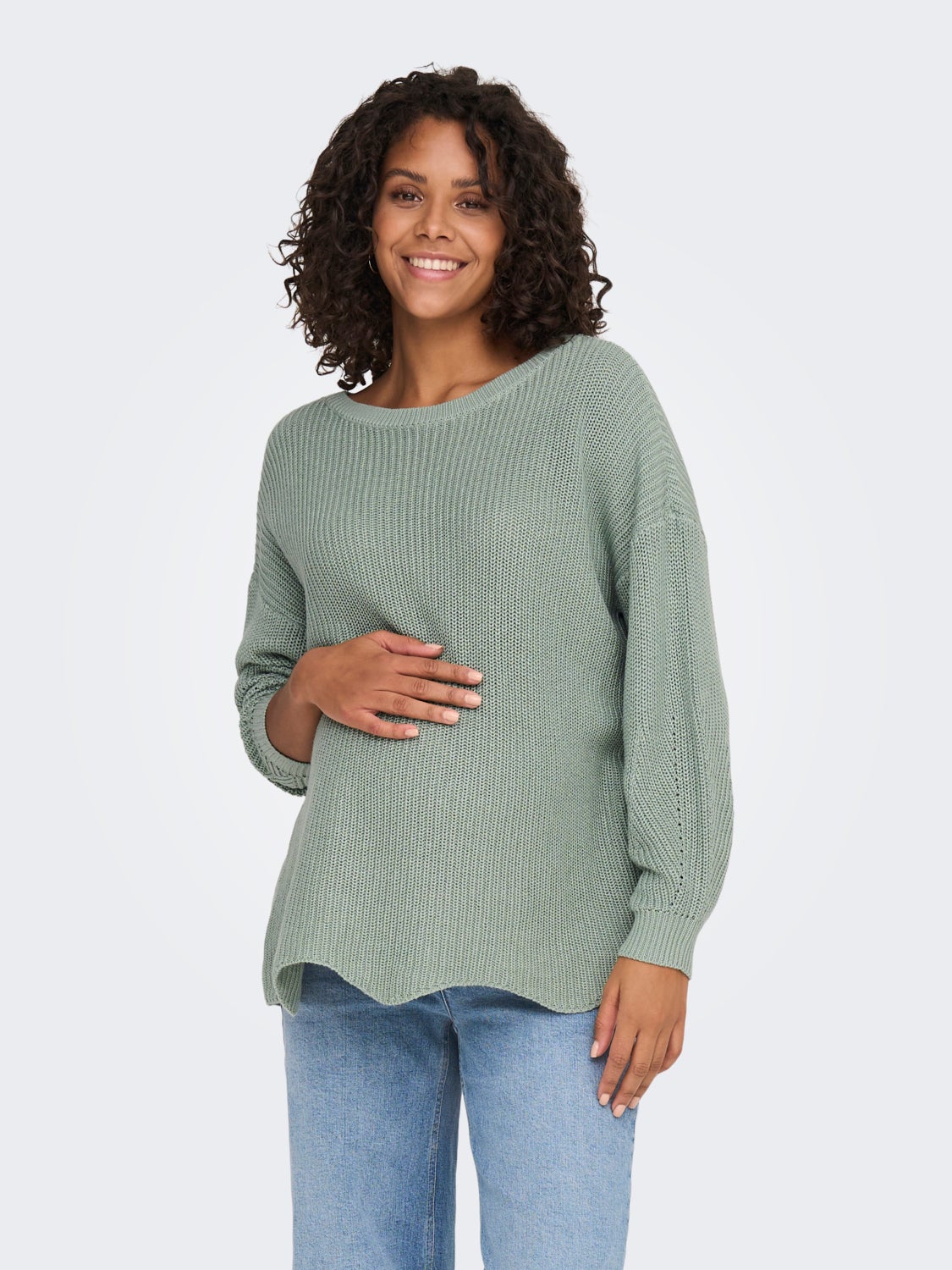 Mama Loose fitted Knitted Pullover