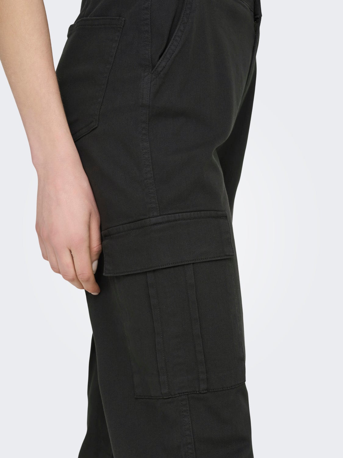 Straight Fit Cargo Trousers