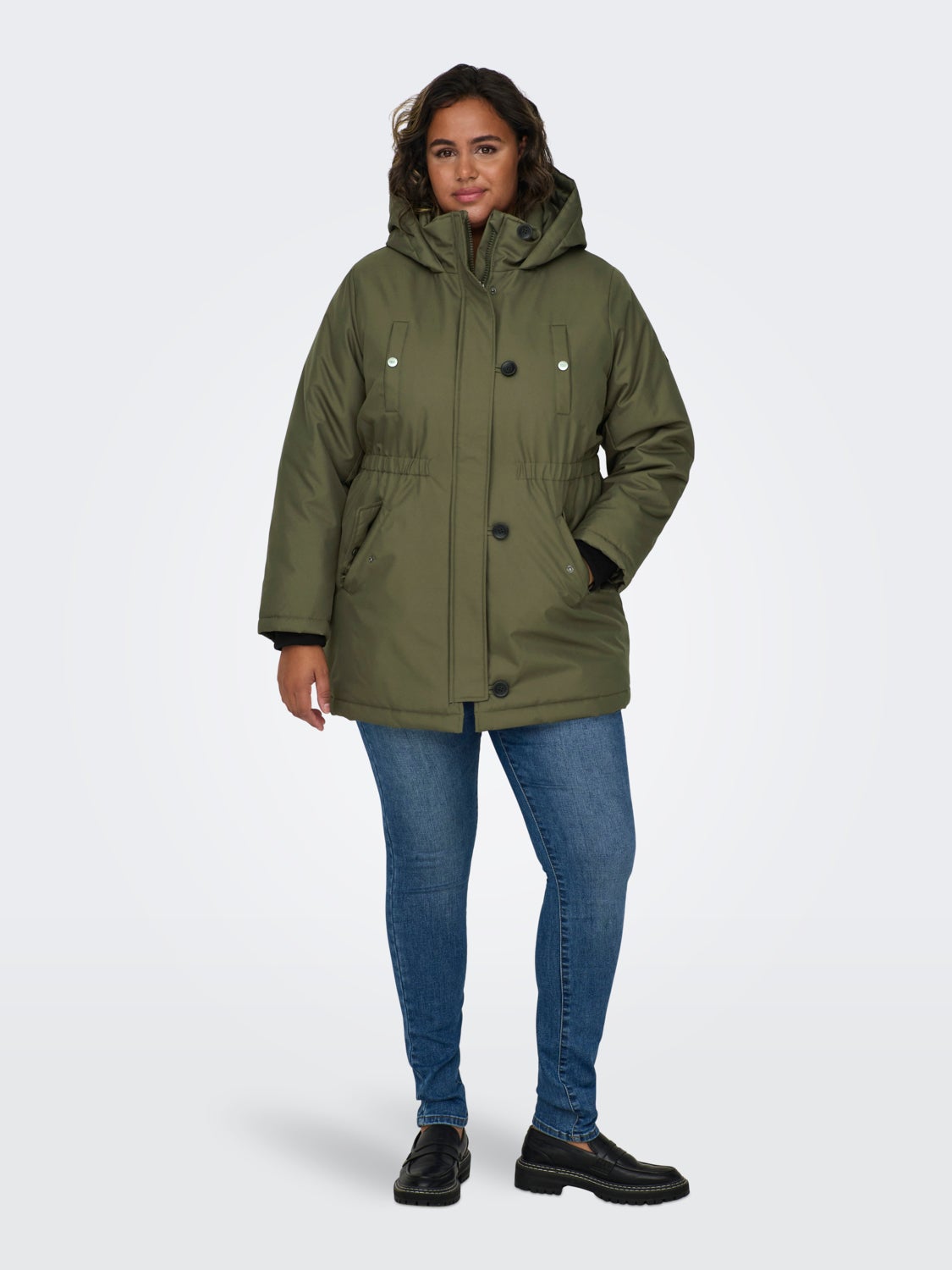 Curvy parka