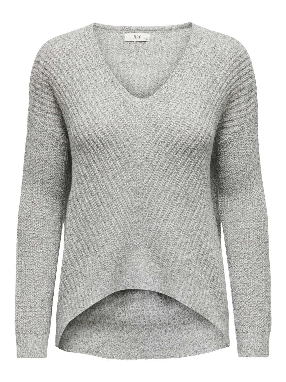 V-neck knitted pullover