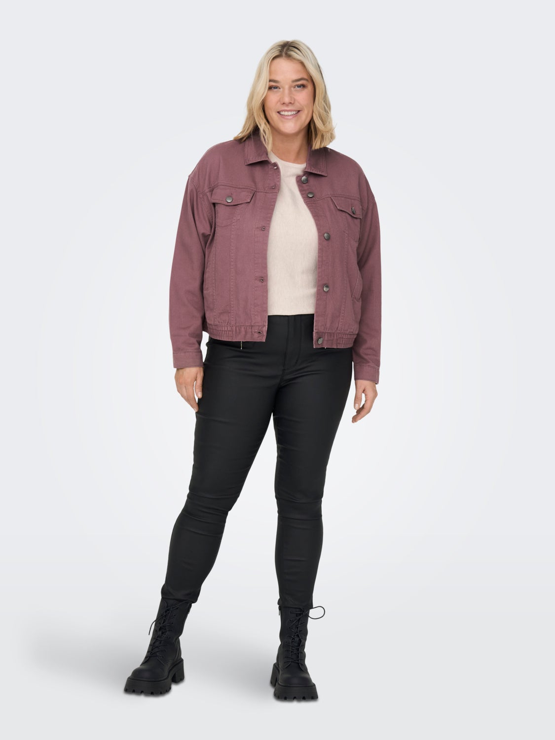 Curvy Canvas Jacket