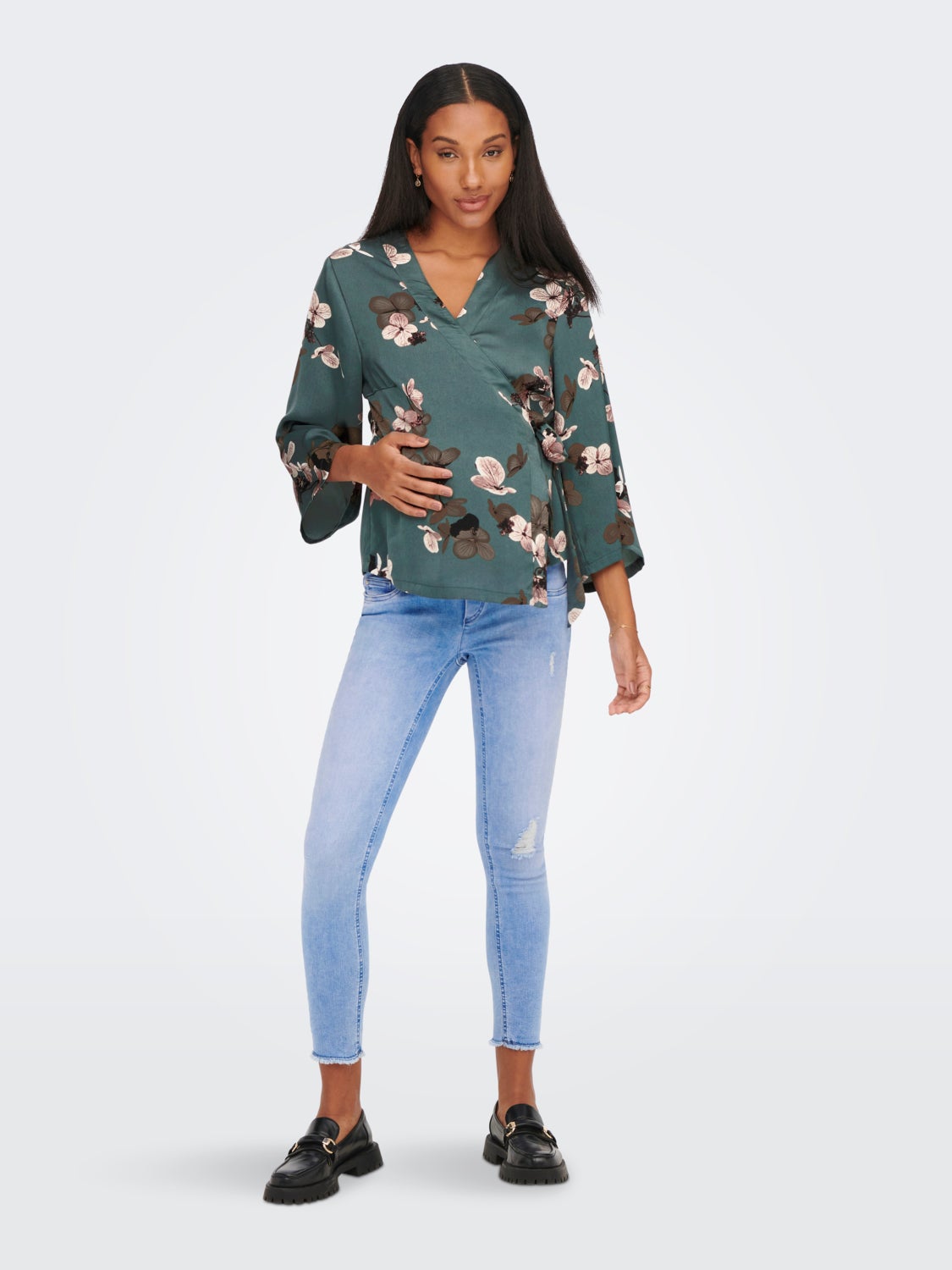 Kimono 3/4 sleeved top