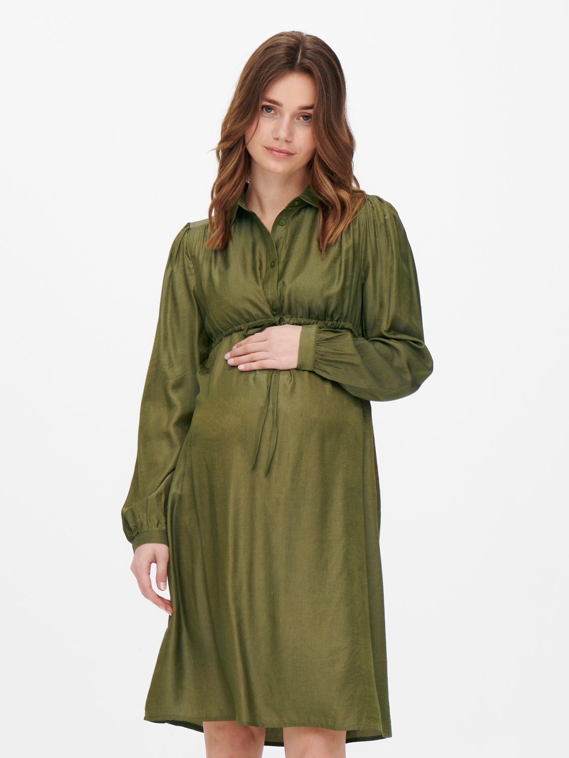 Mama long sleeved Shirt dress