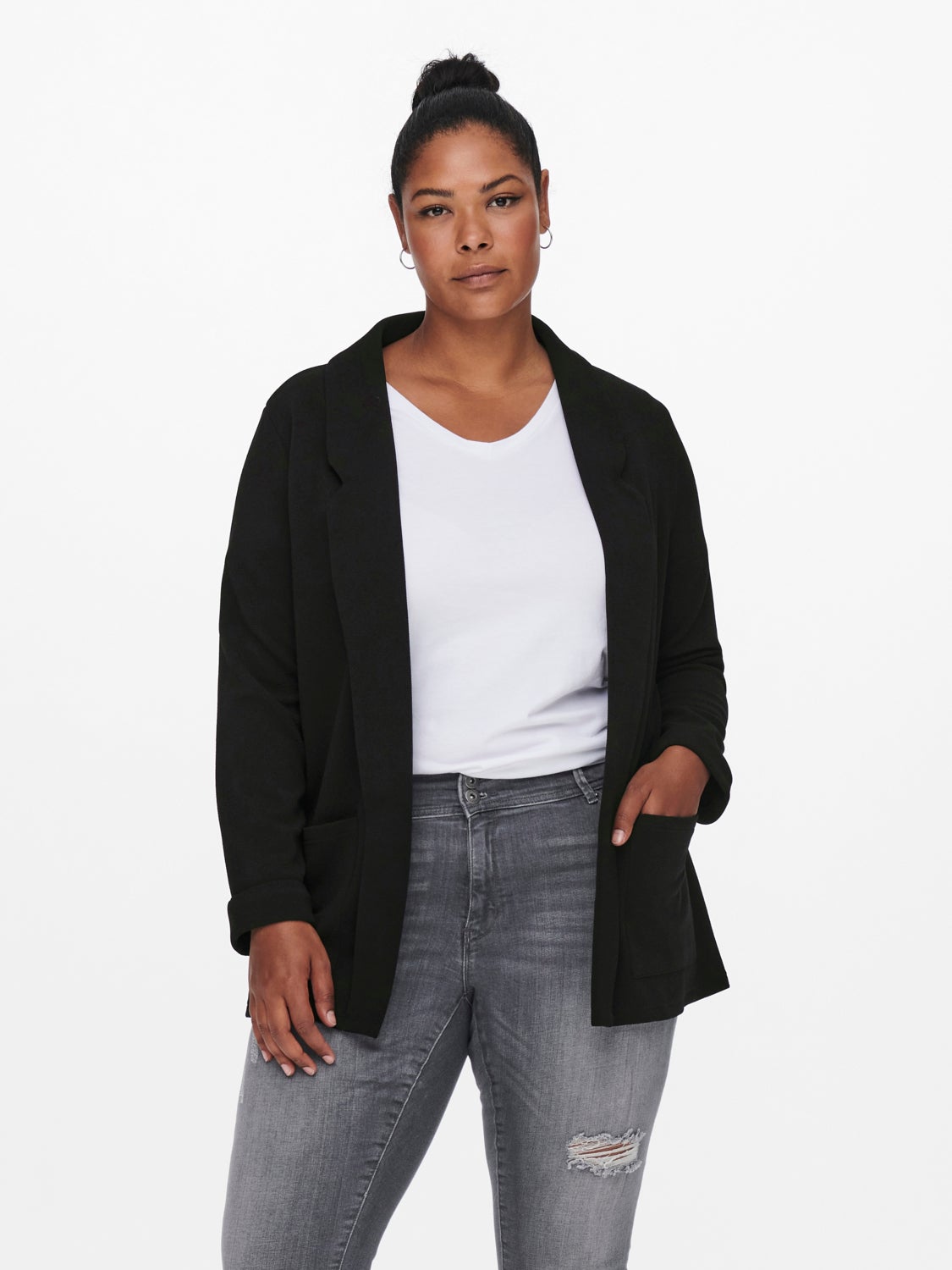 Curvy open Blazer