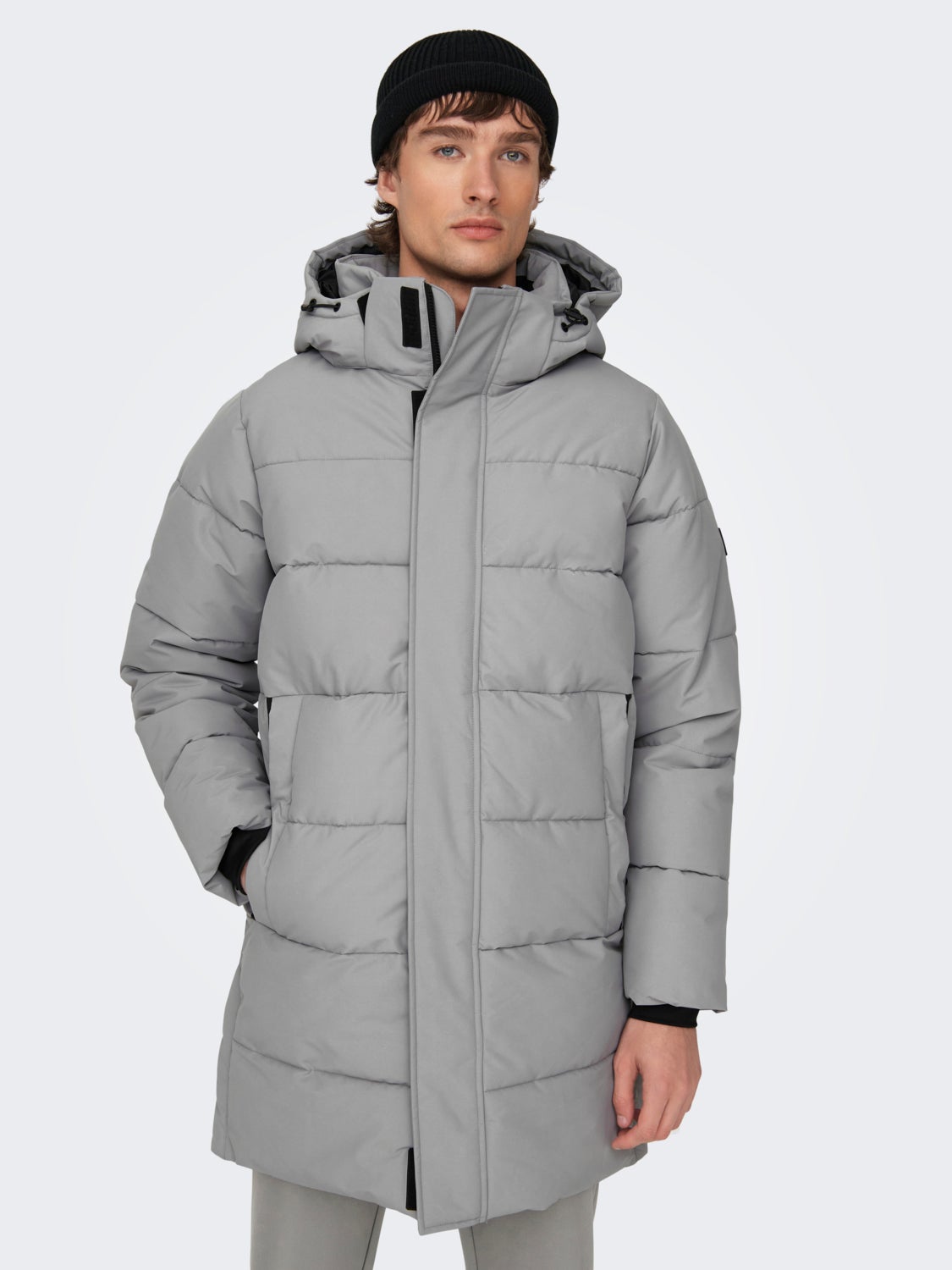 Jacket with detachable hood
