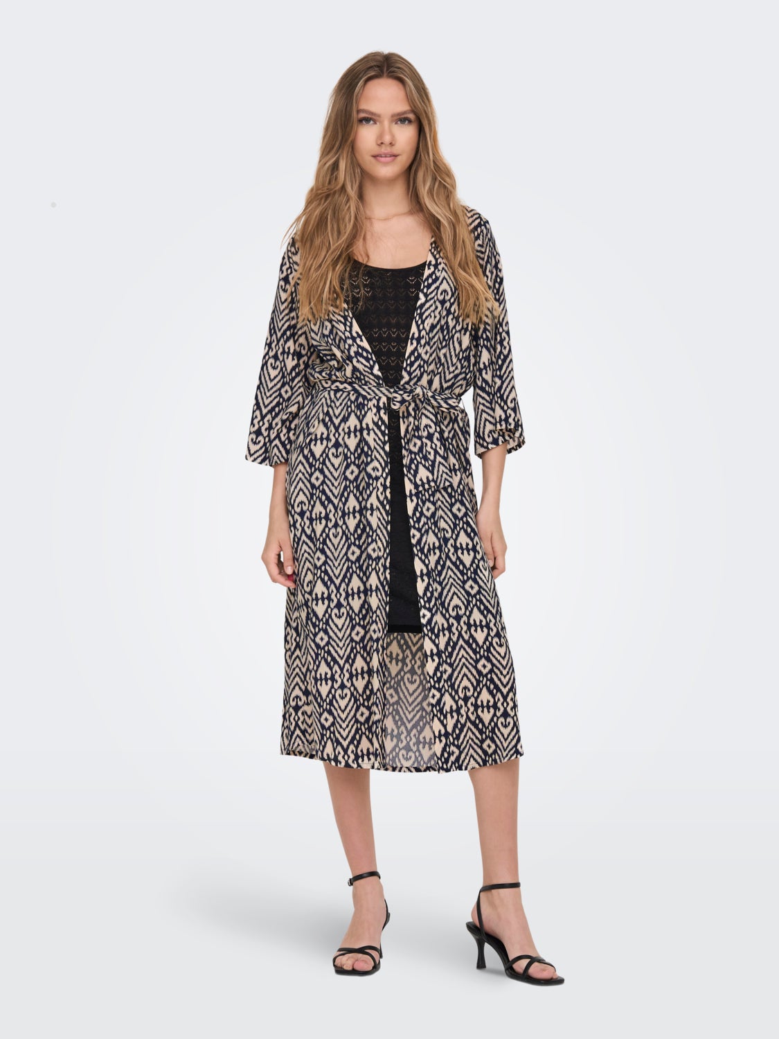 Long 3/4 sleeved Kimono