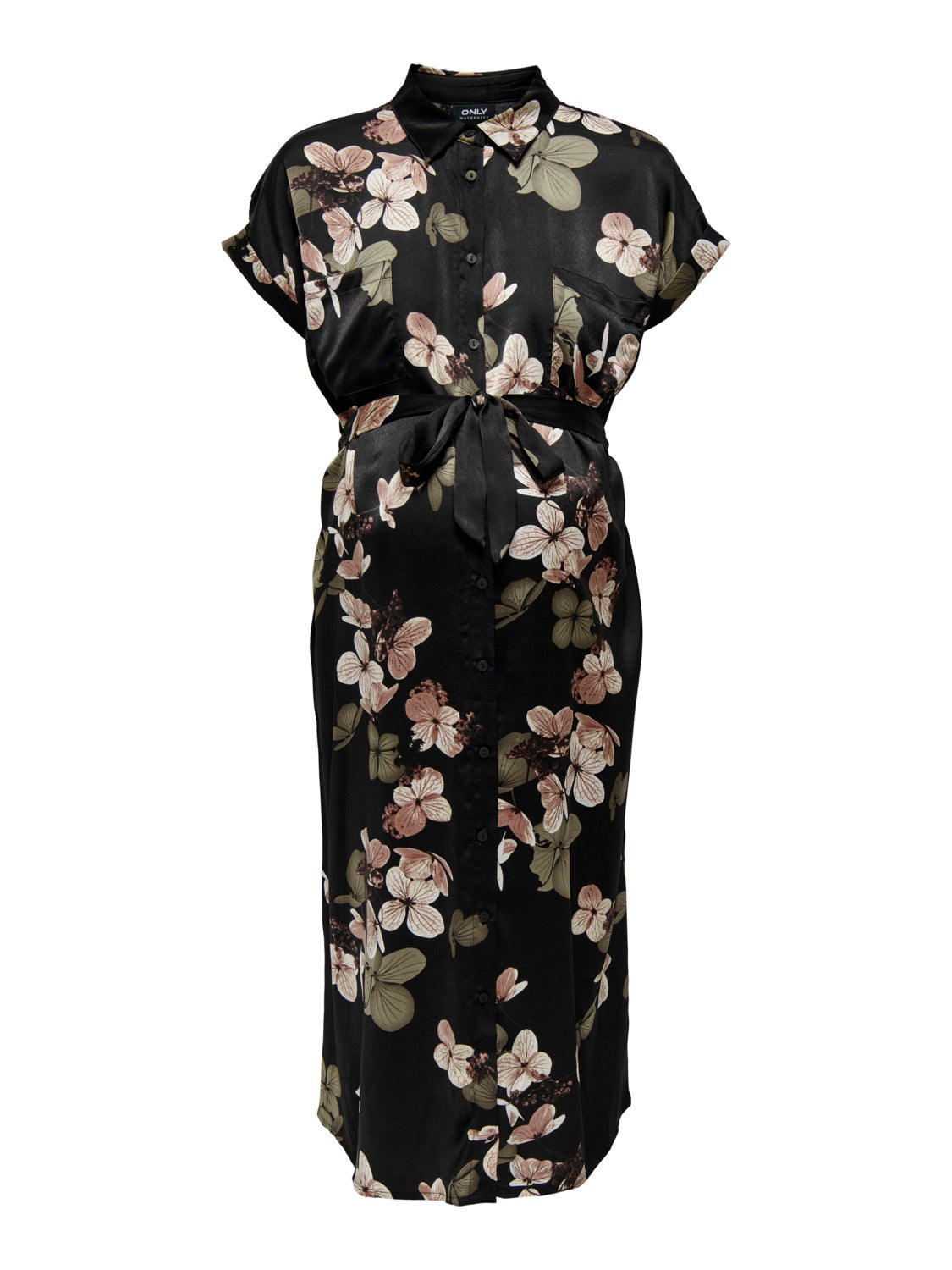 Mama short sleeved Shirt dress