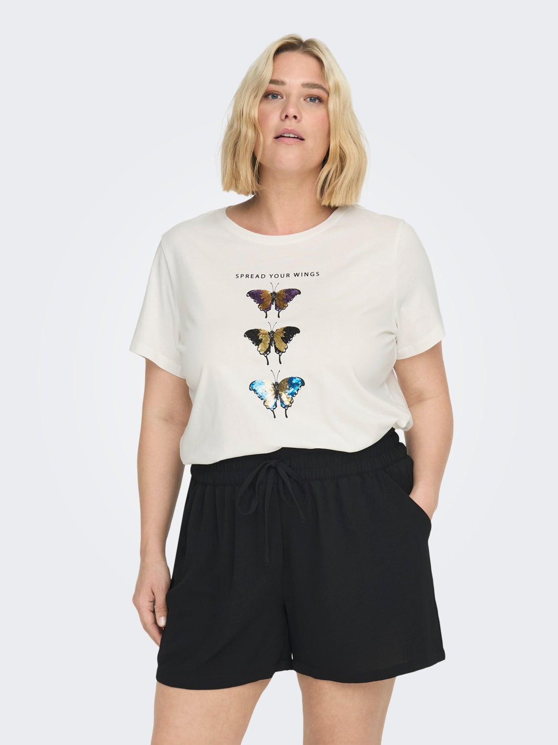 Curvy Printed T-shirt