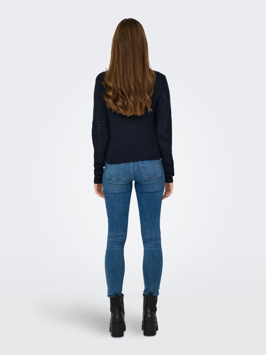 V-Neck Knit Cardigan