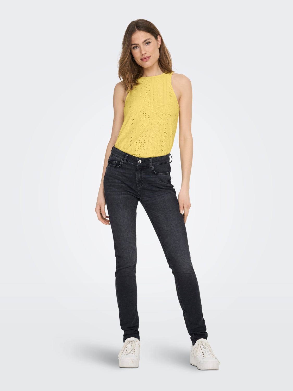 Regular Fit O-Neck Top