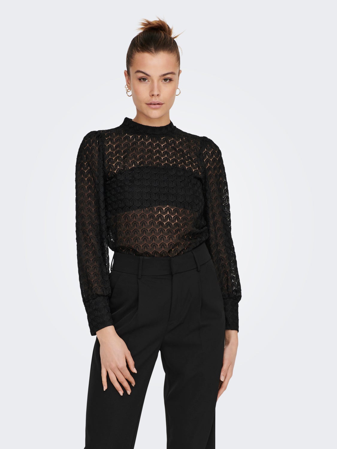 Lace Long Sleeved Top