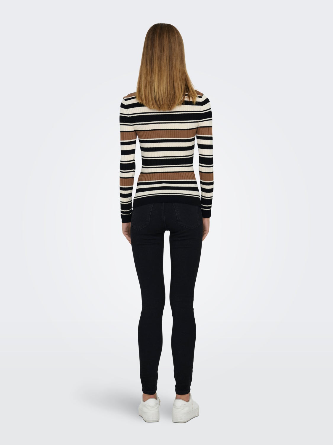 High-neck knit