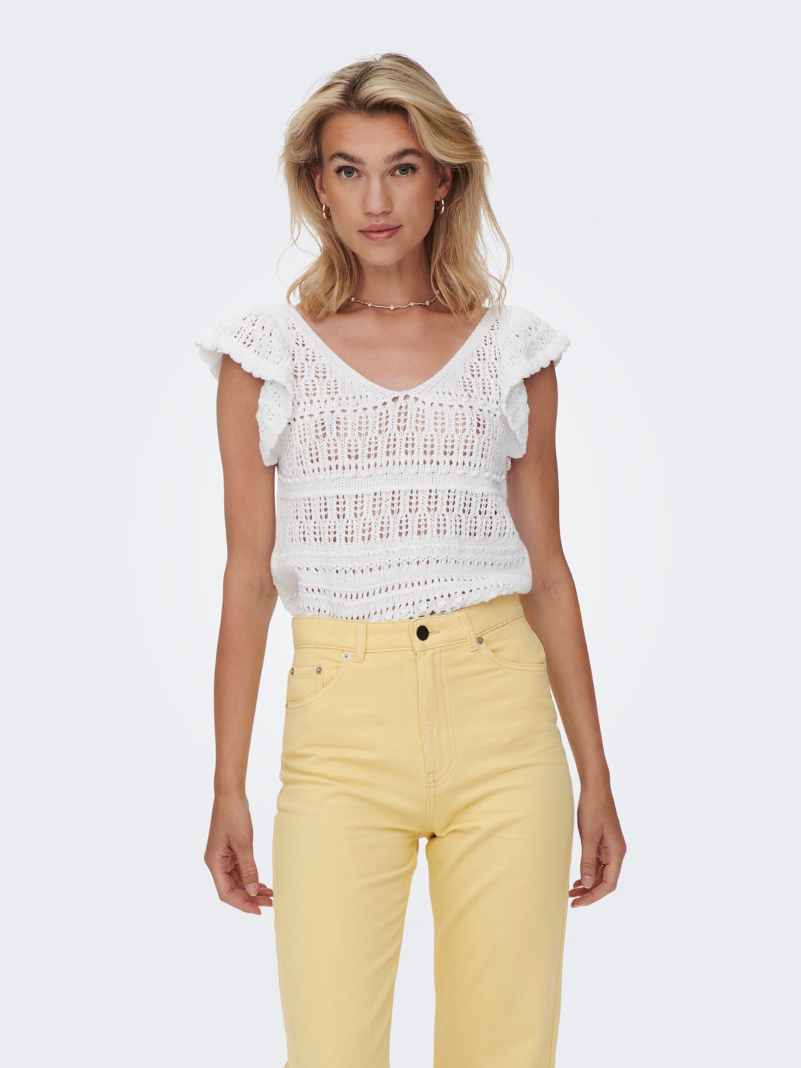 Solid colored Knitted Top