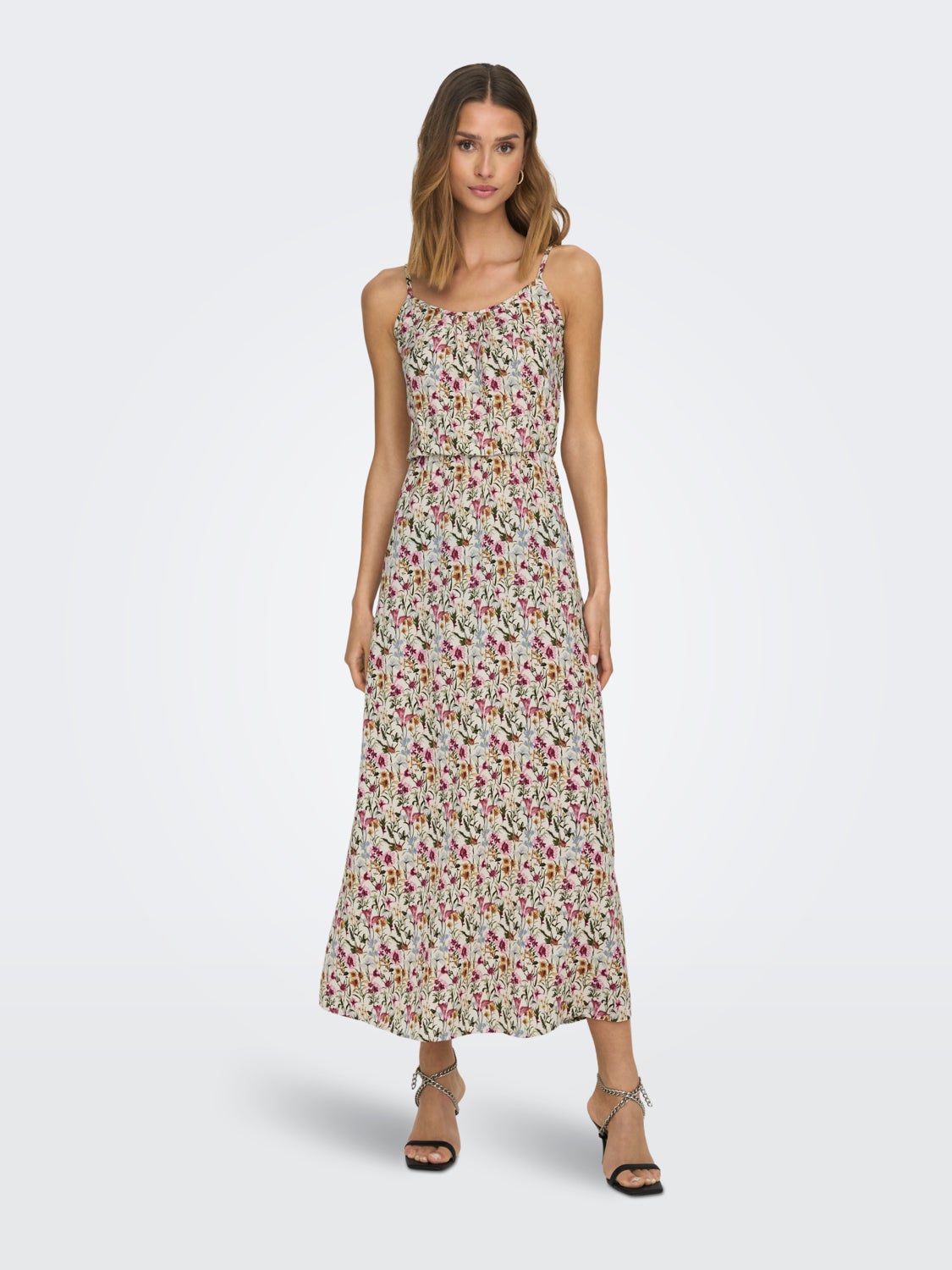 Regular Fit O-Neck Long dress