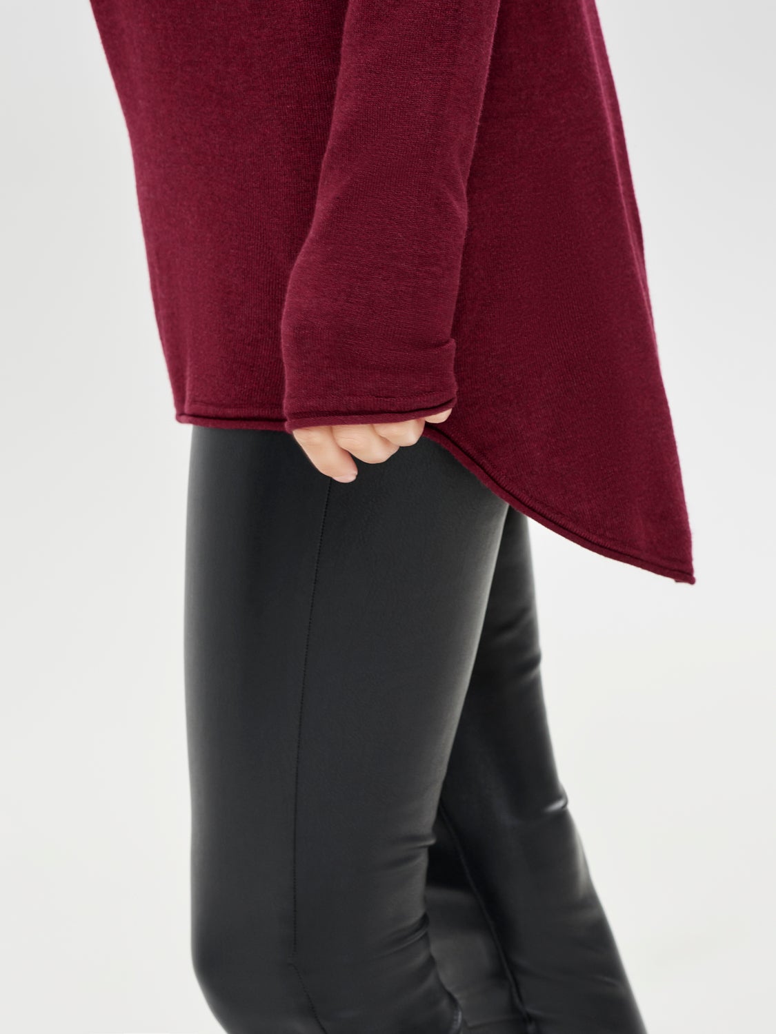 Long Knitted Pullover