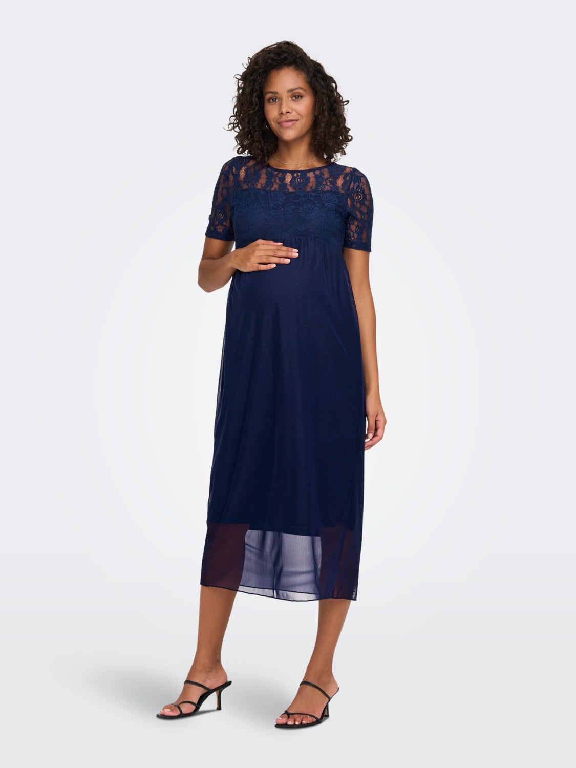 Mama Mesh Midi dress