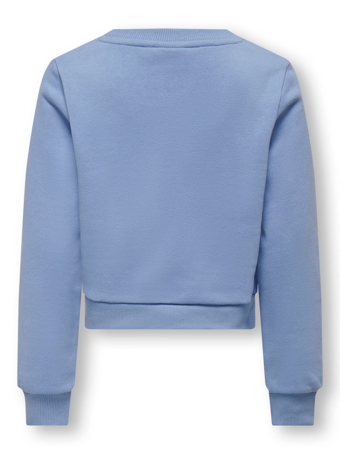 Short o-neck sweatshirt