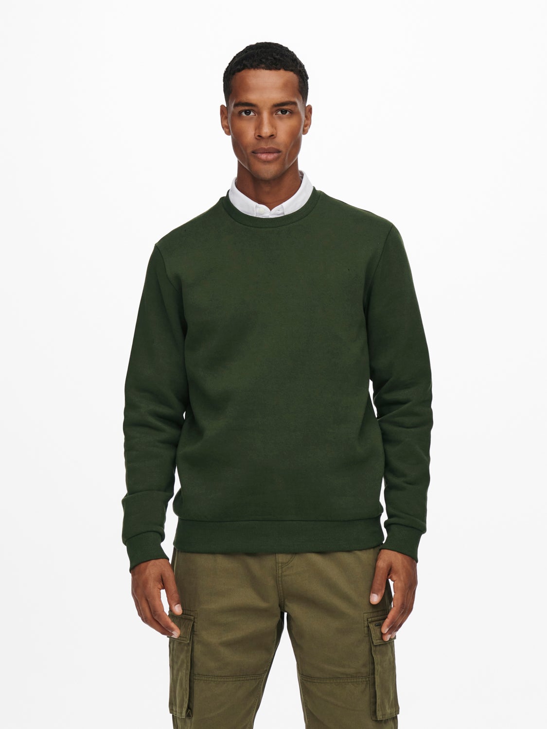 Regular Fit O-Neck Sweatshirt