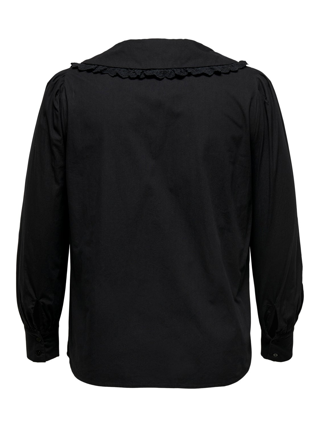 Curvy collar detail Shirt