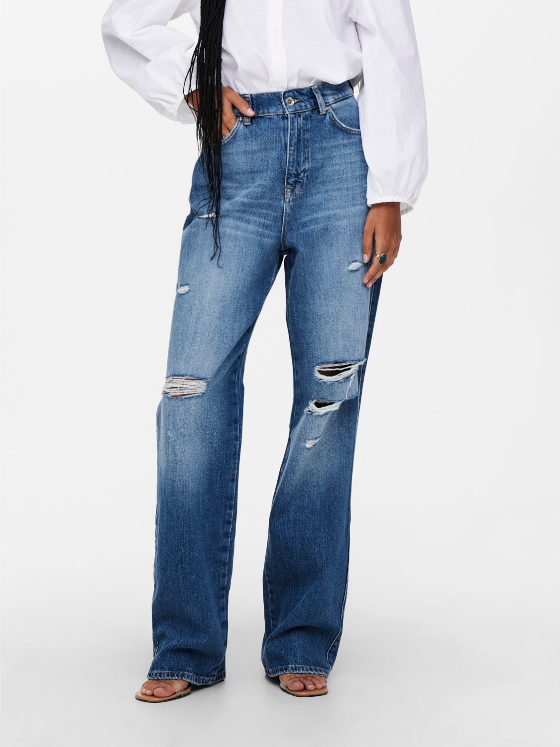 ONLMiloh life ex hw wide Flared Jeans