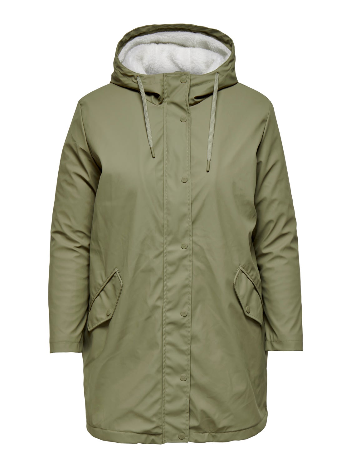 Curvy padded Rain jacket