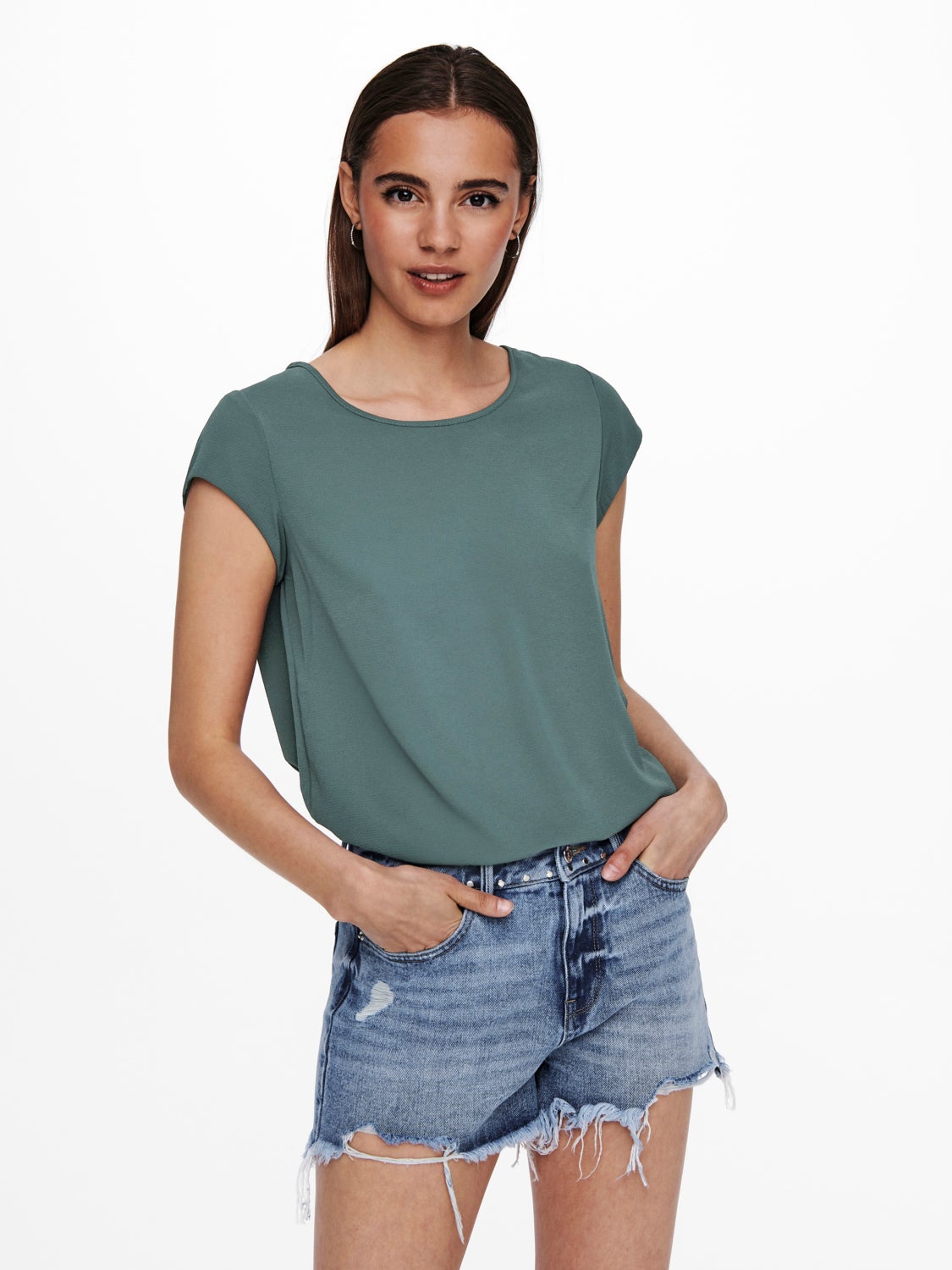 Loose Short Sleeved Top