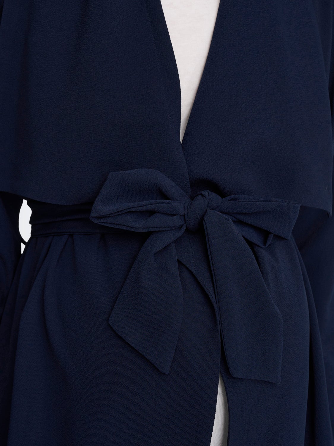 Mama tie belt cardigan