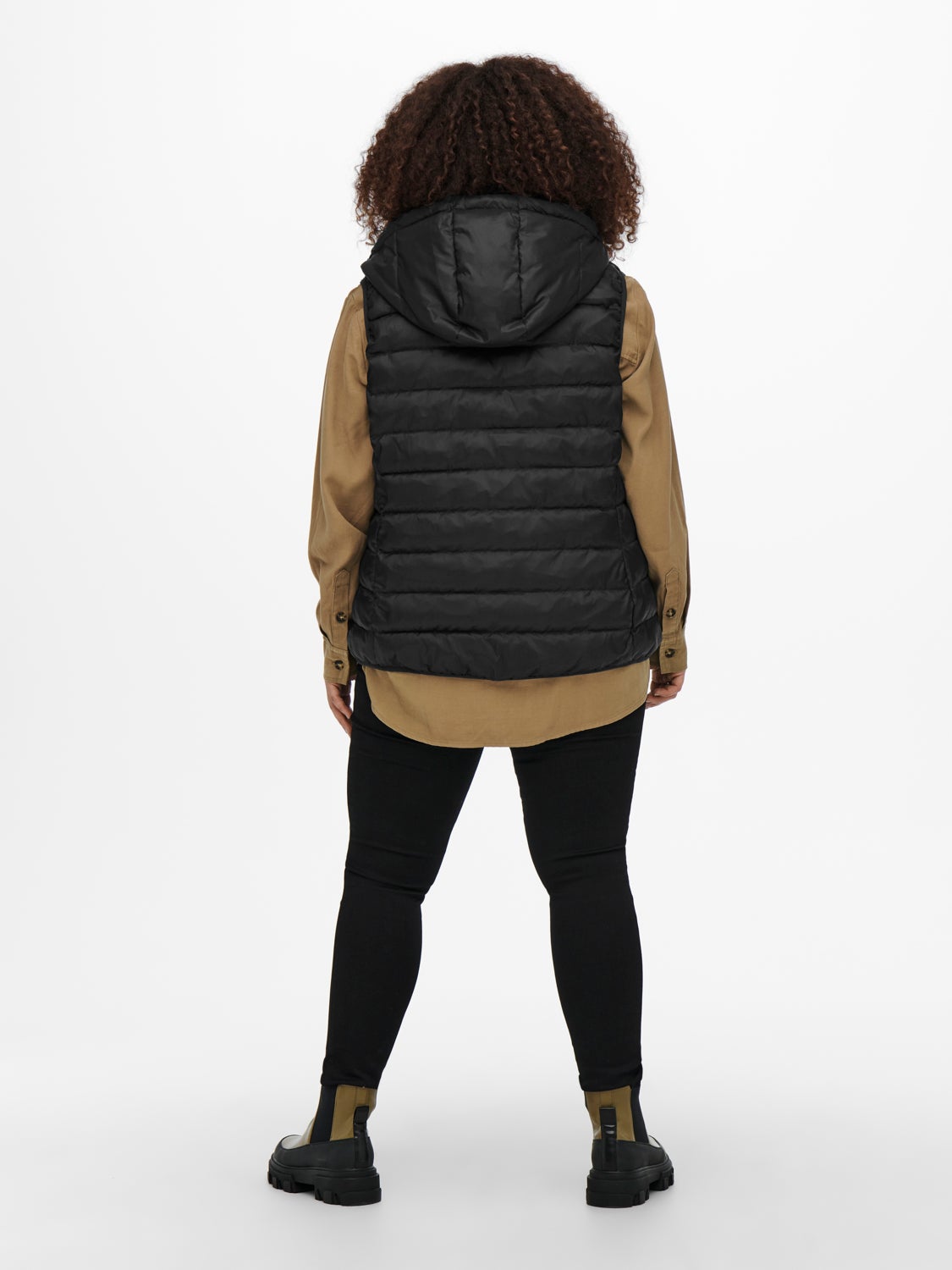 Curvy hood Waistcoat