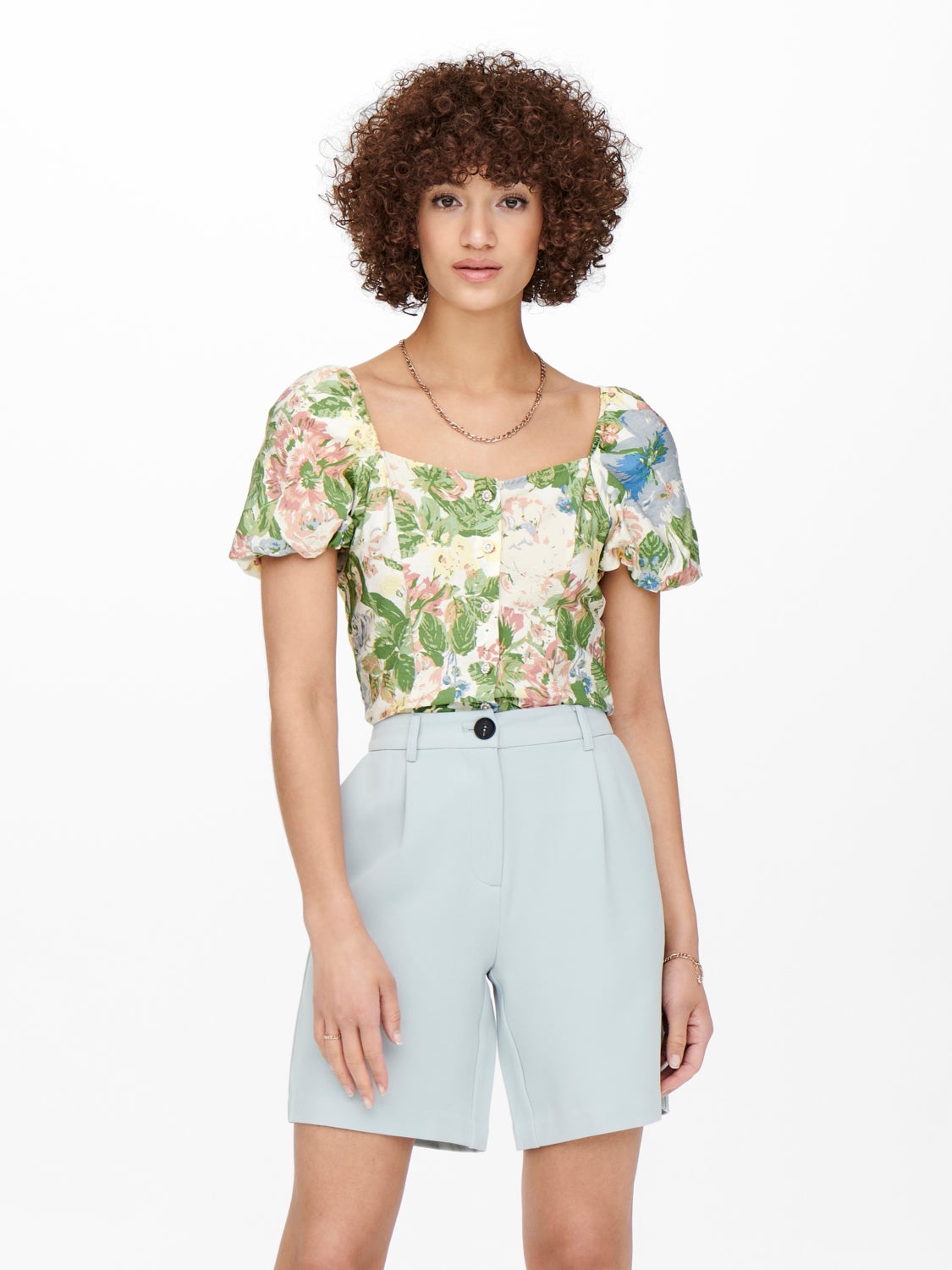 2/4 sleeved fitted Top