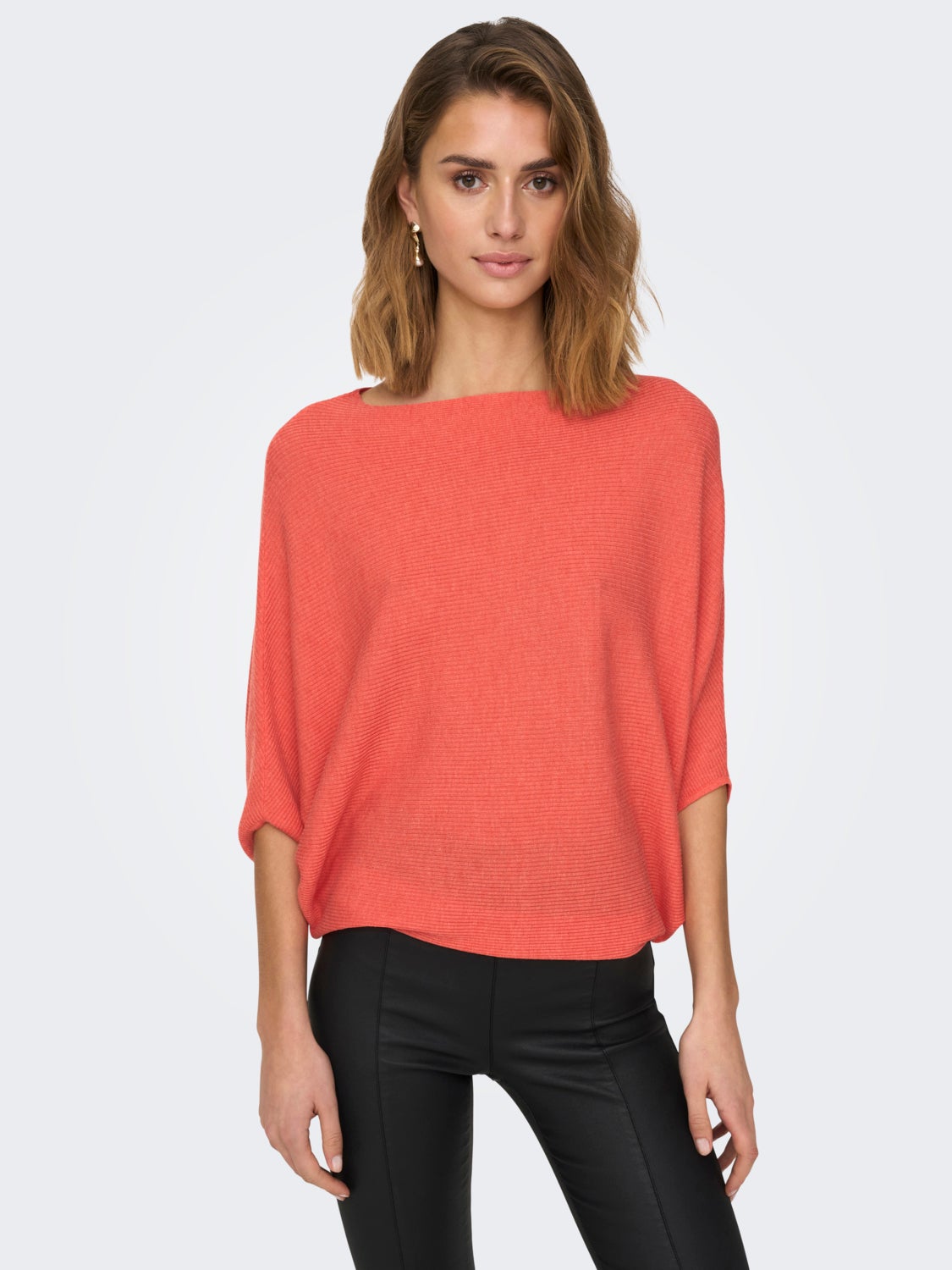 Batsleeve Knitted Pullover