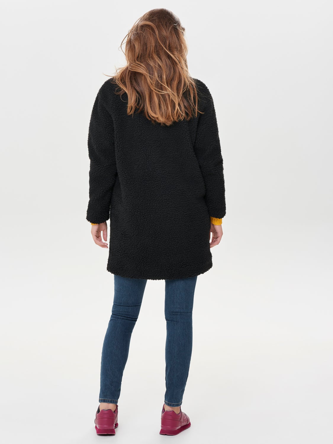 Petite sherpa coat