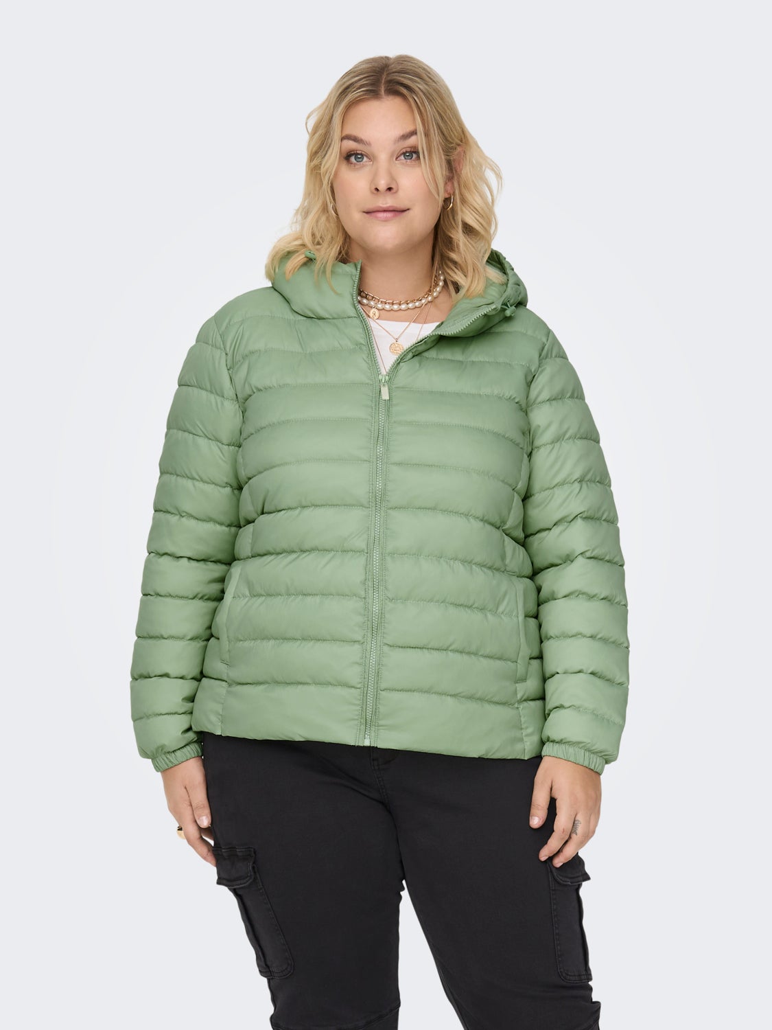 Curvy short Quilted jacket