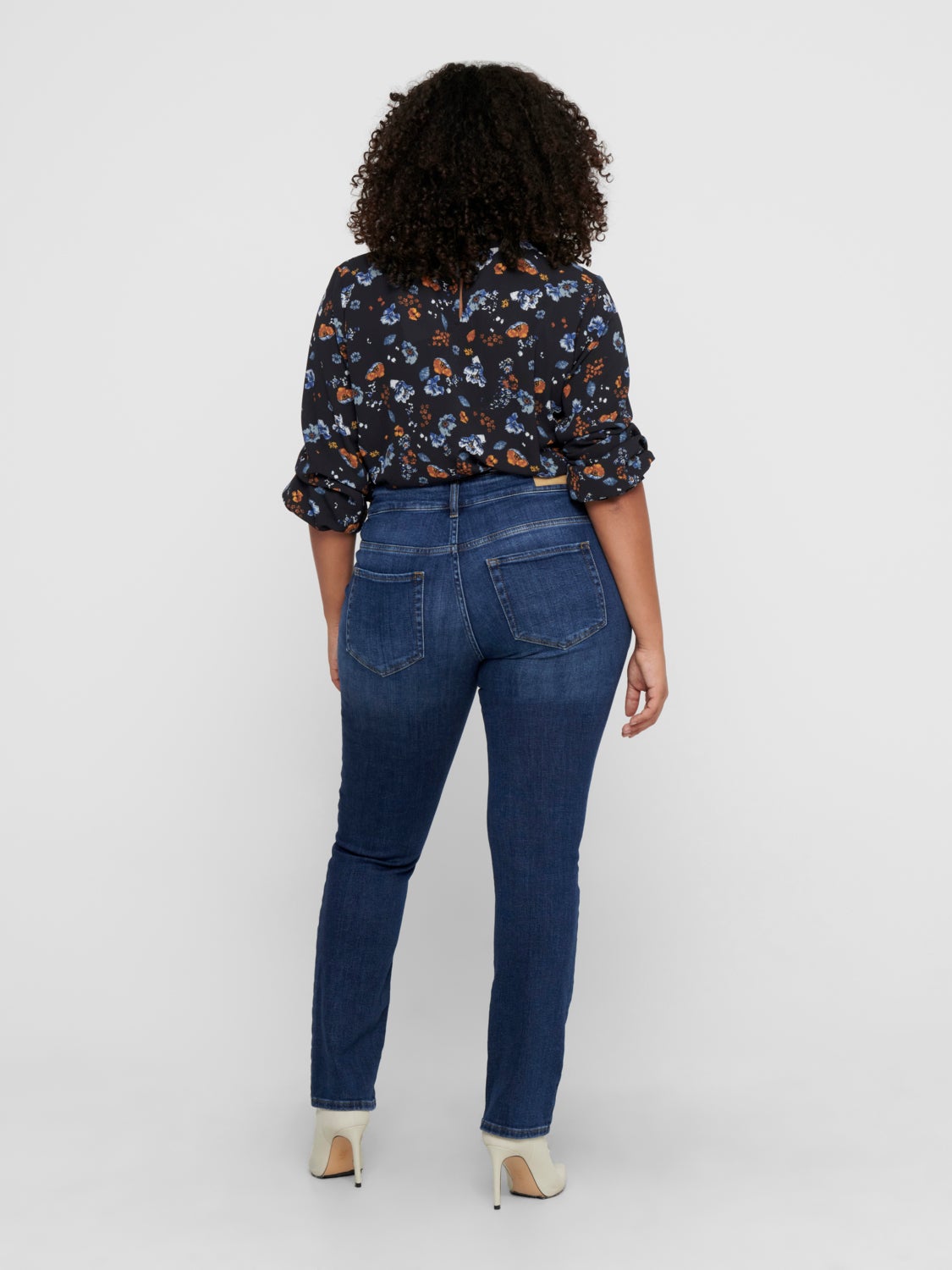 CurvyCARKAYA HW LIFE POCKET Slim fit jeans