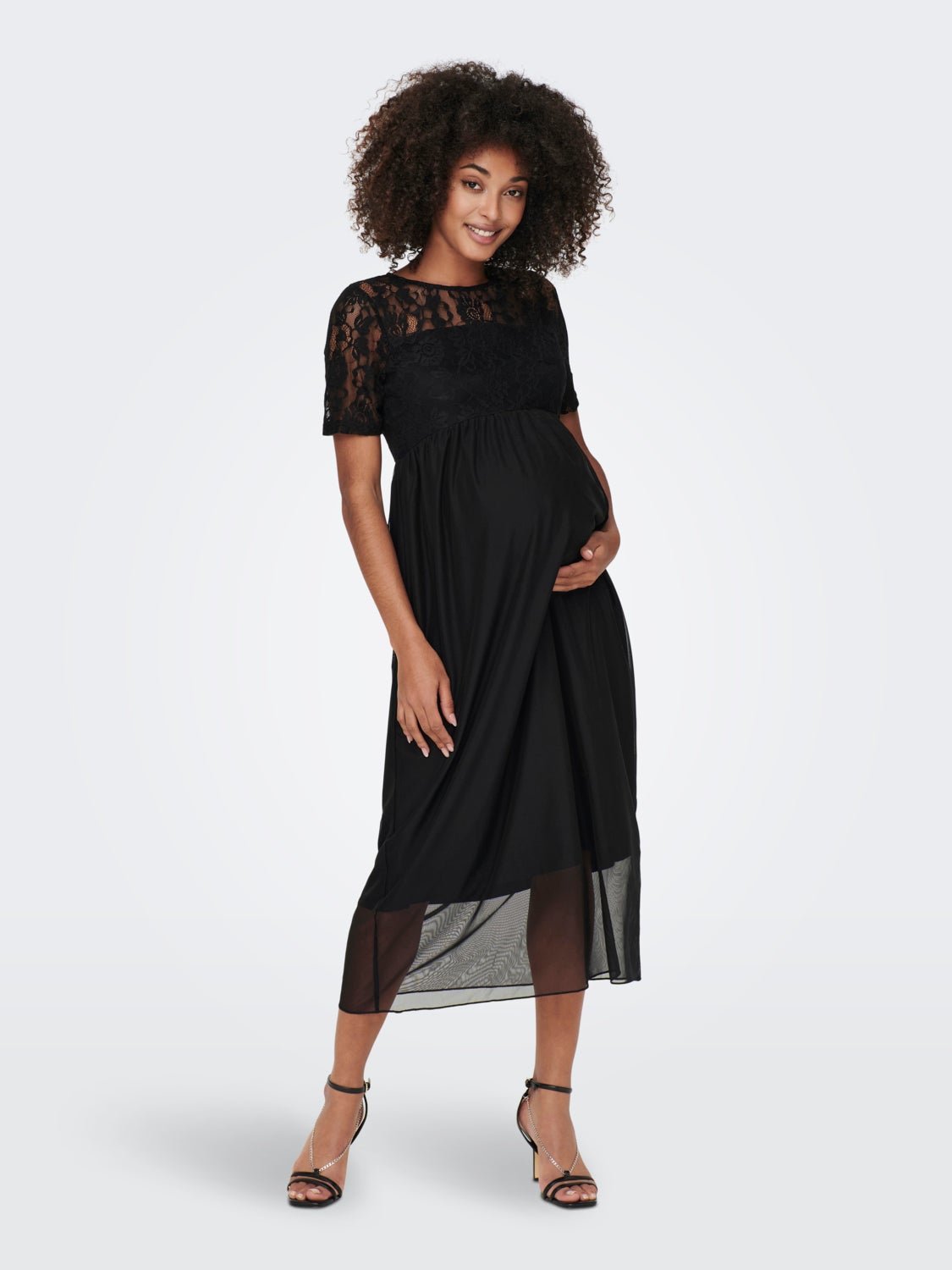 Mama Mesh Midi dress