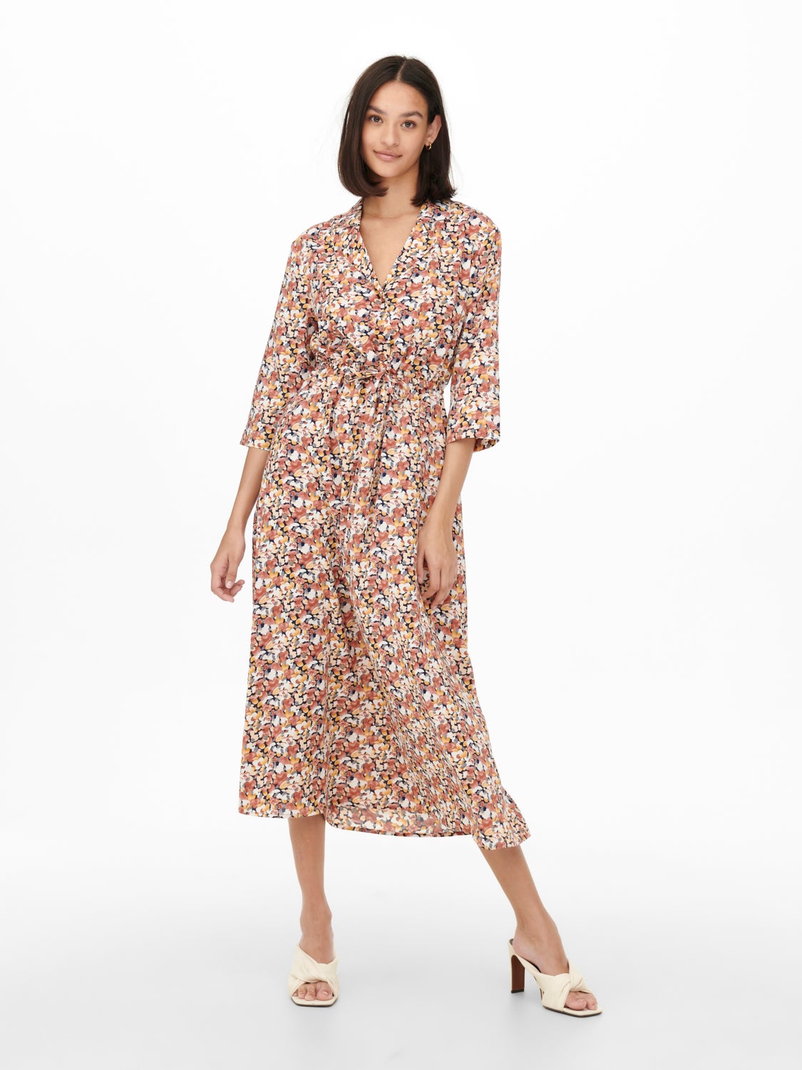 Regular Fit Shirt Collar Dress