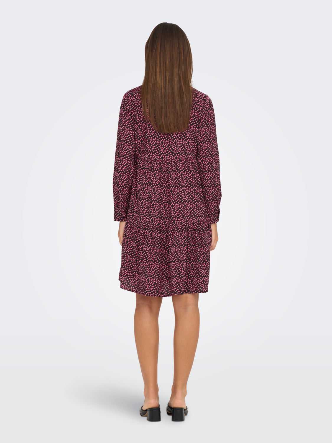 Mini dress with print