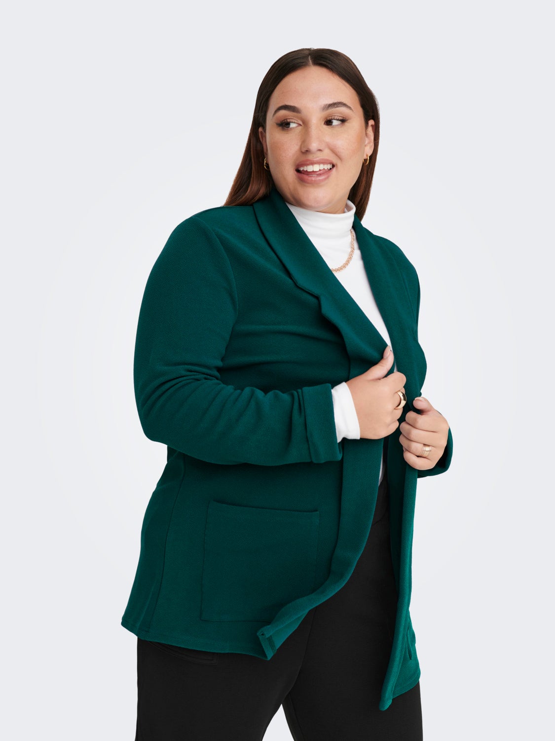 Curvy open Blazer