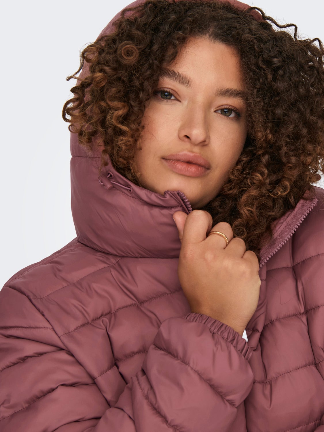 Curvy short Quilted jacket
