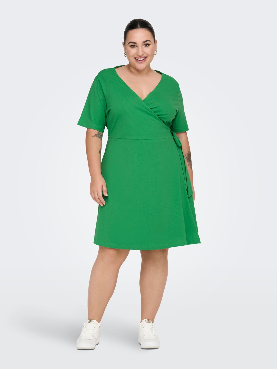 Curvy Wrap Dress