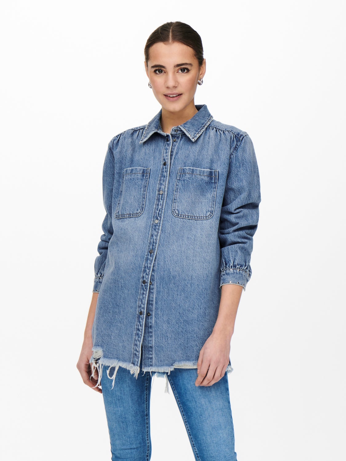 Denim shirt With Edge