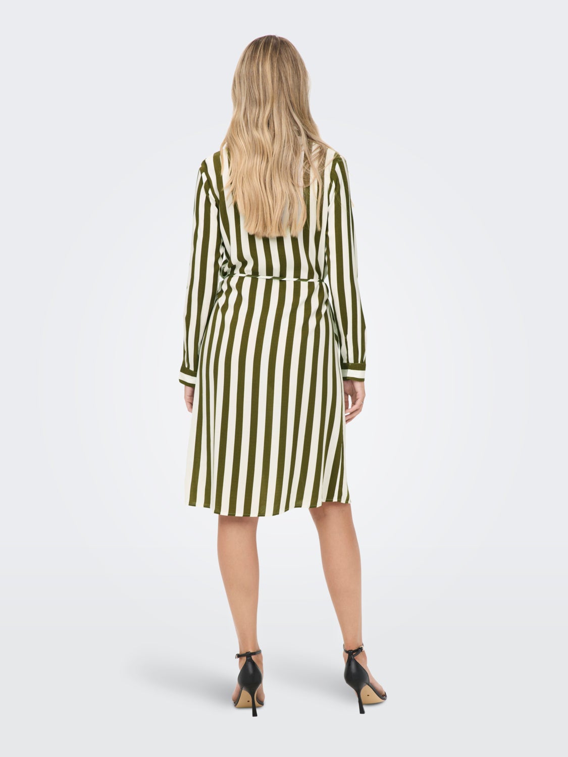 mini striped Shirt dress