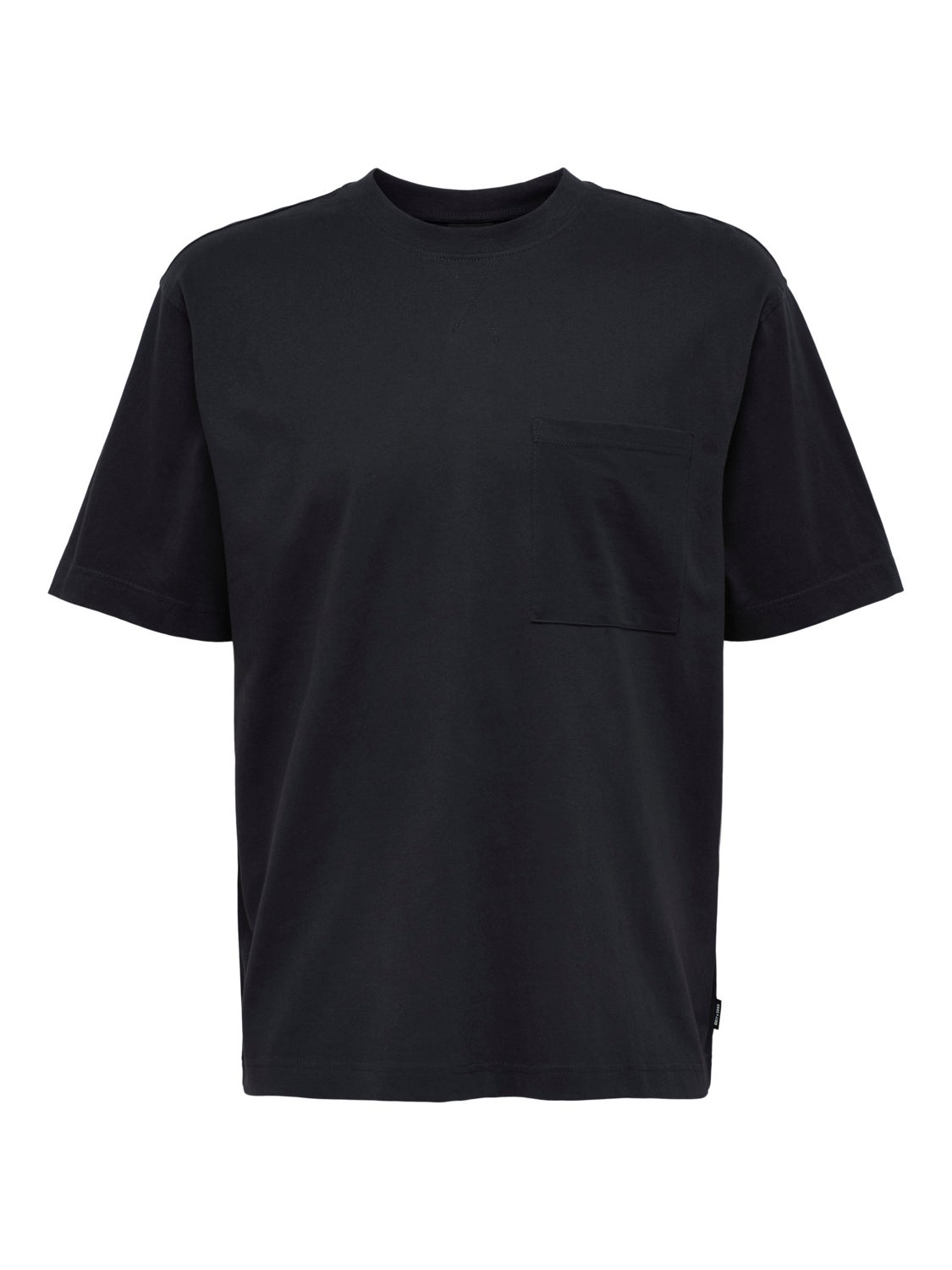 Oversized t-shirt with chest pocket