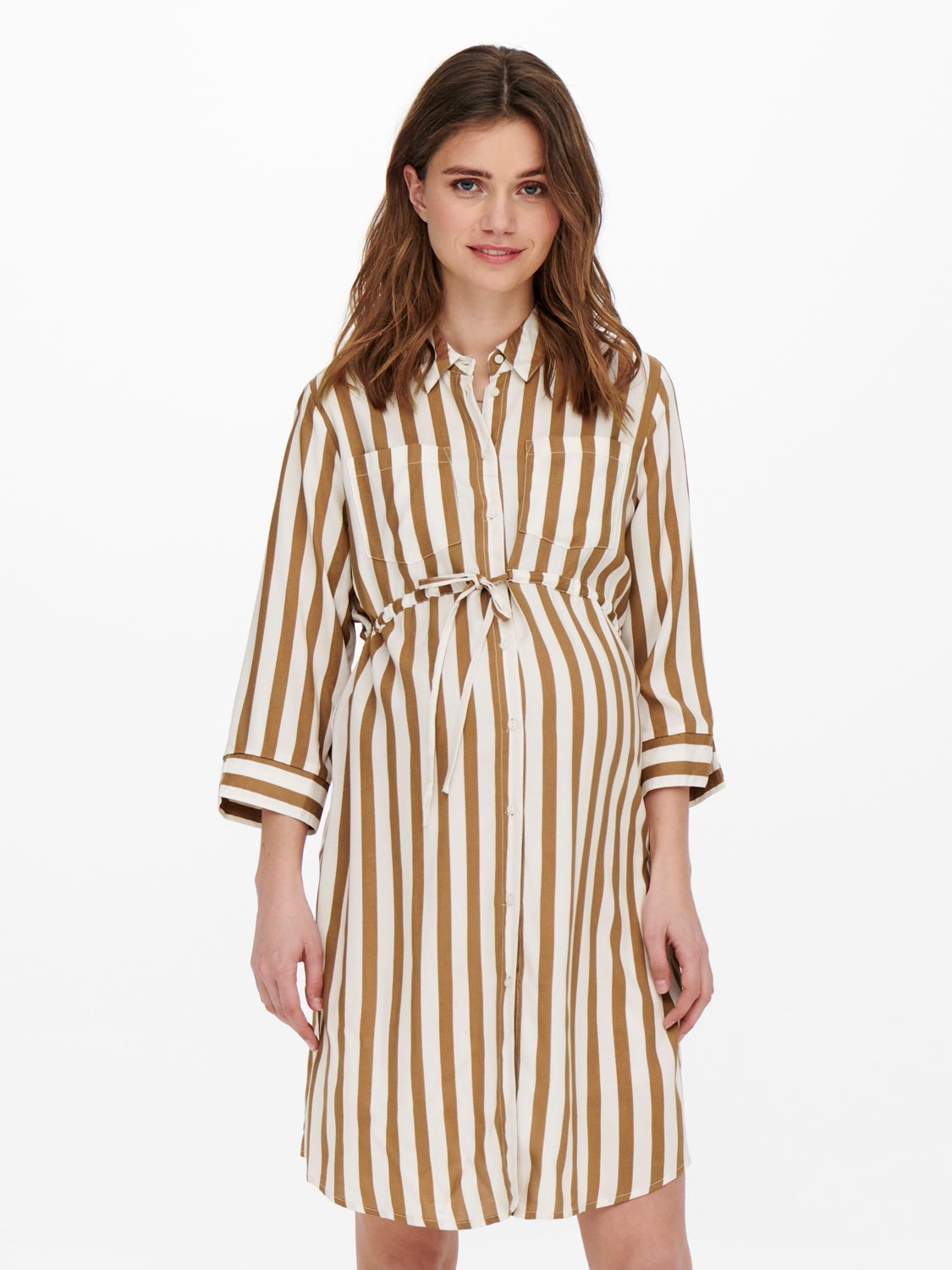 Mama 3/4 sleeved Shirt dress