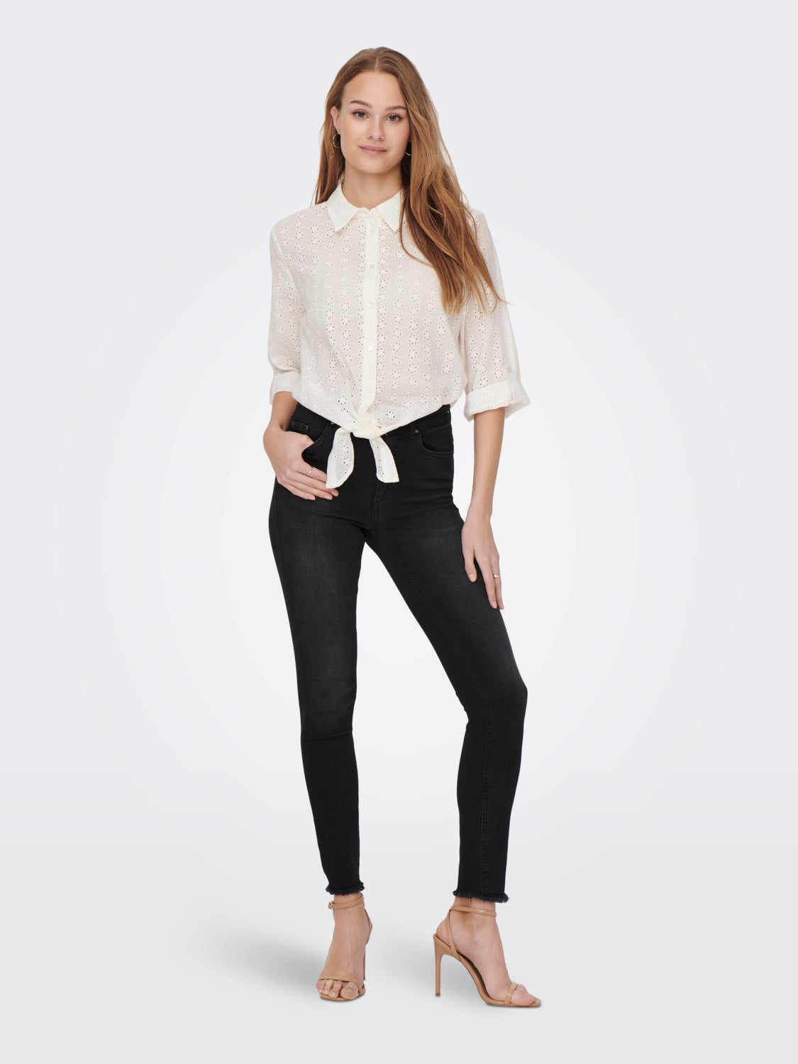 Shirt With Knot Detail