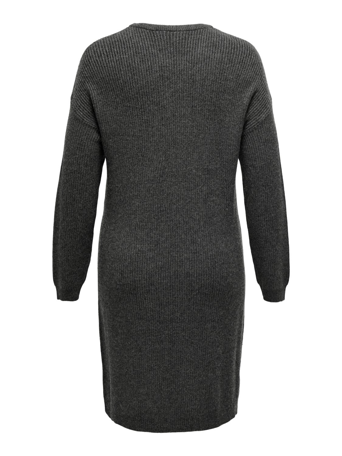 Curvy knitted dress
