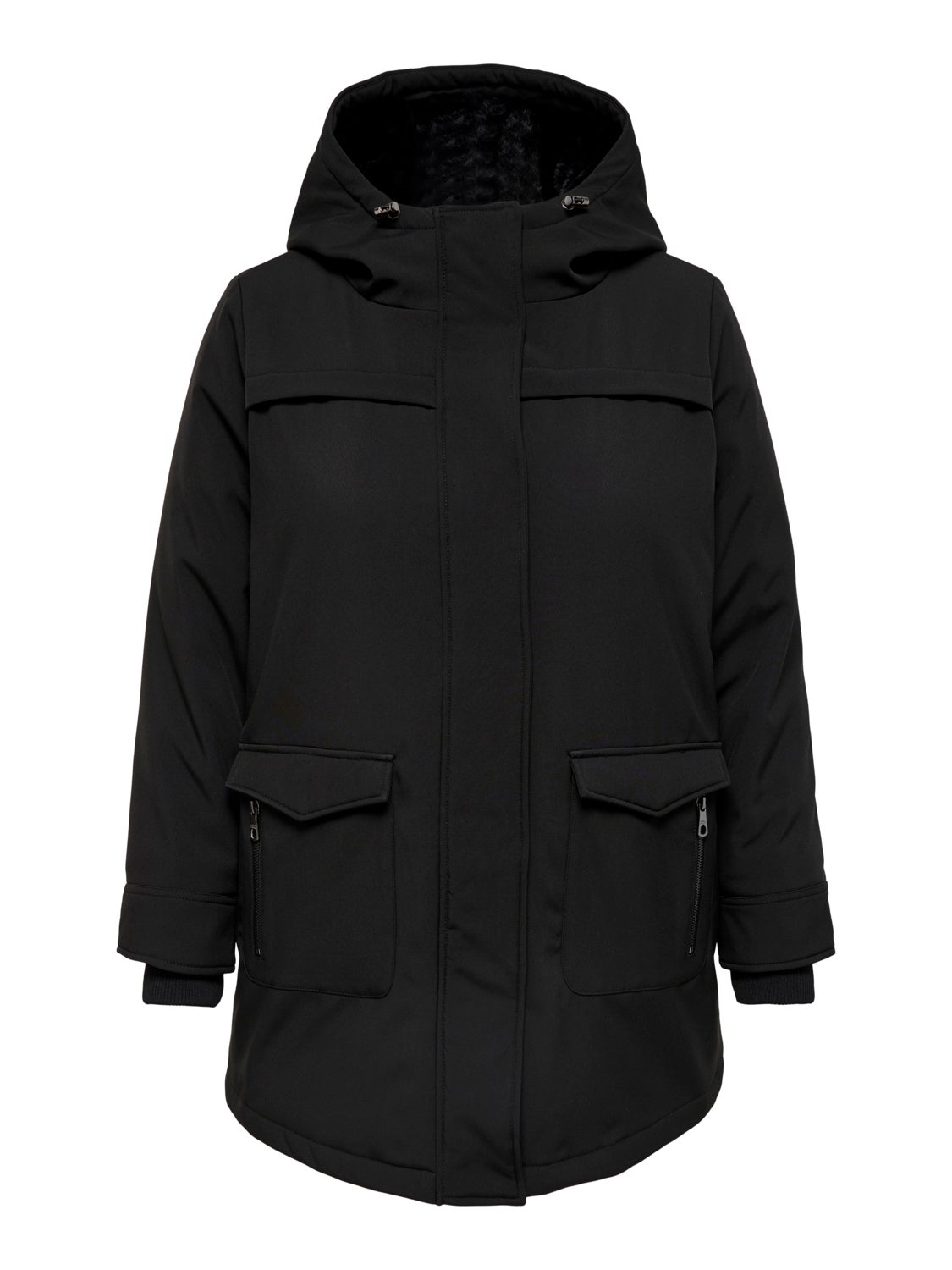 Curvy lined Parka