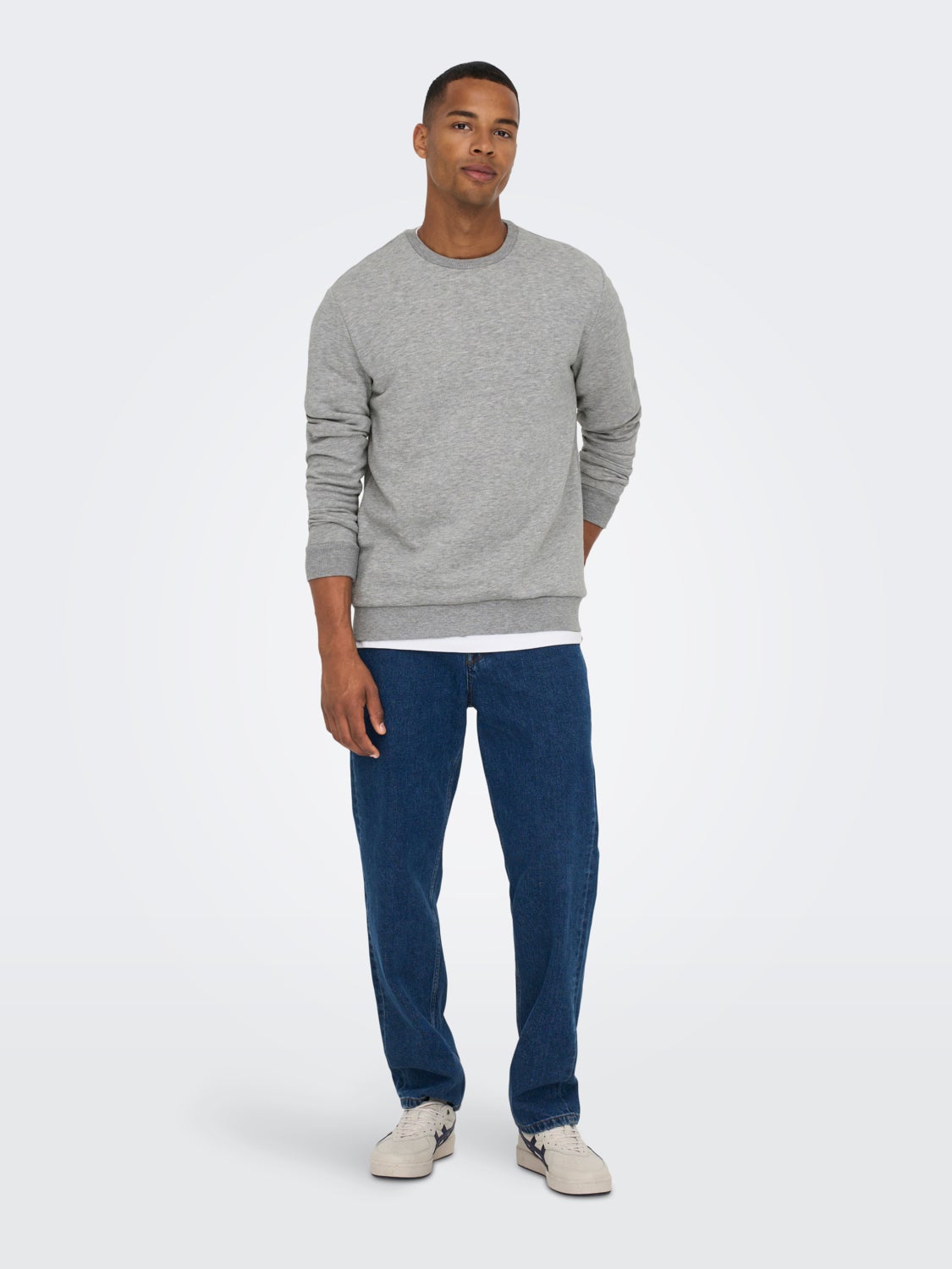 Regular Fit O-Neck Sweatshirt