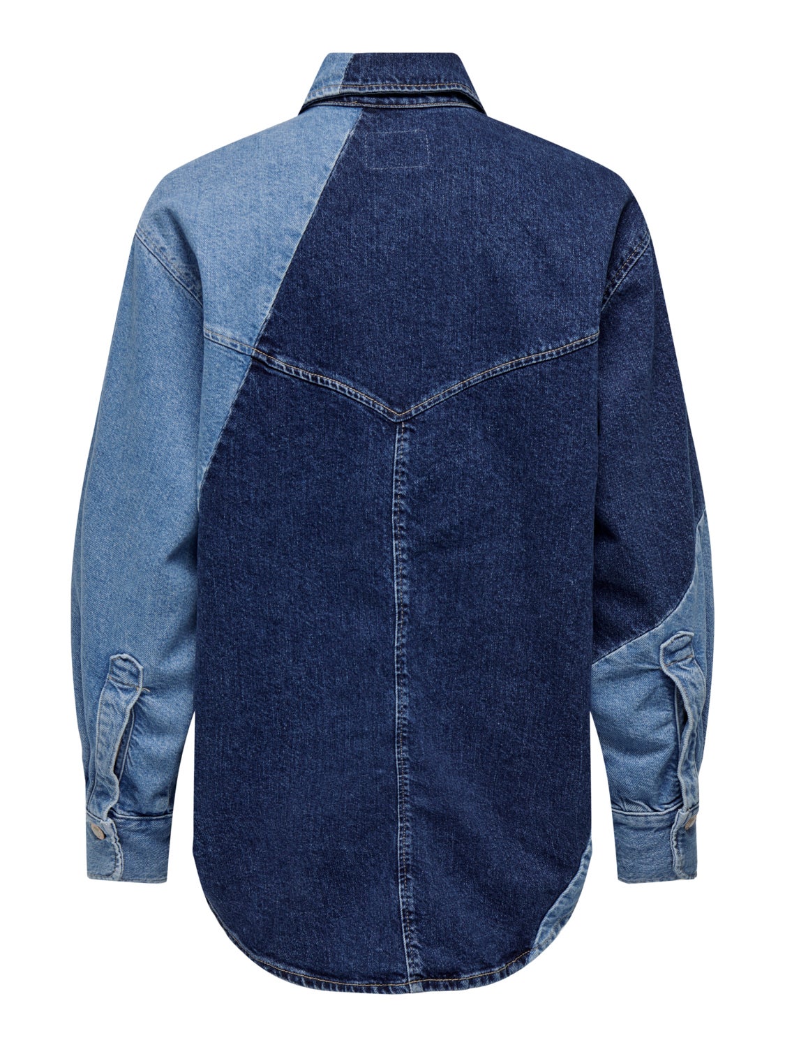 Mix denim shirt
