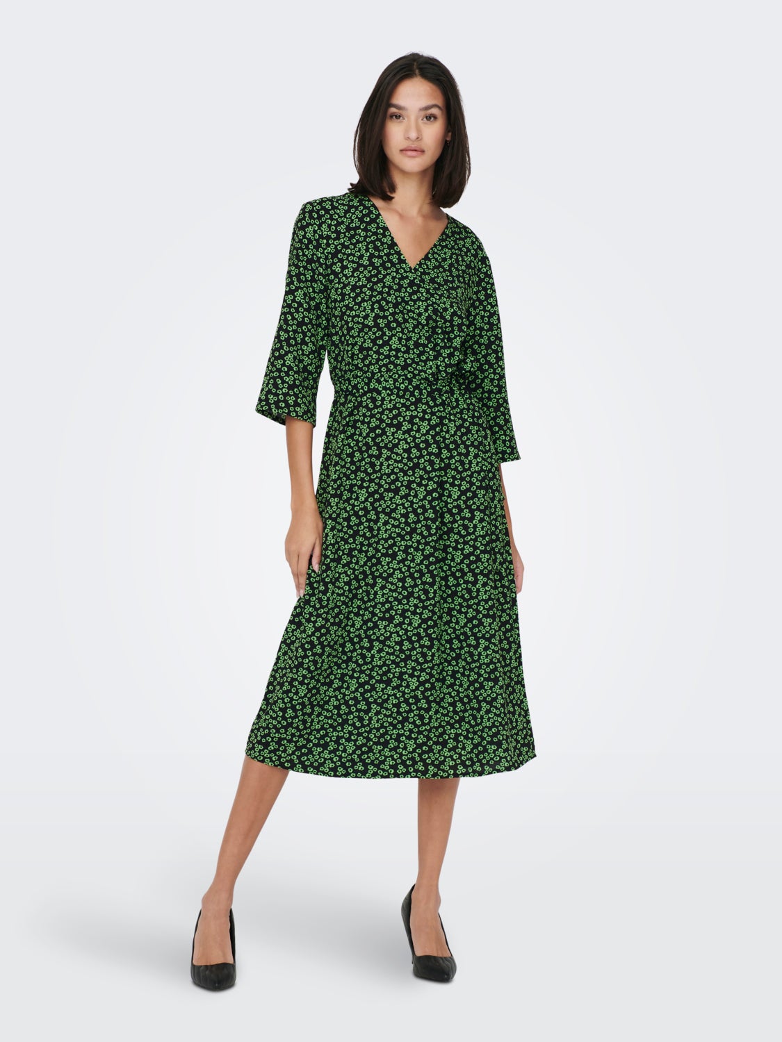 Wrap Midi dress